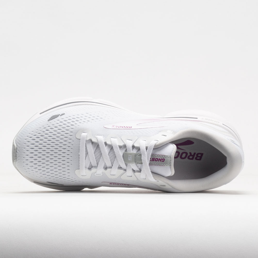Brooks Ghost 15 Women's White/Oyster/Viola