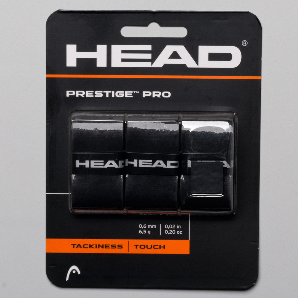 HEAD Prestige Pro Overgrip 3 Pack – Holabird Sports