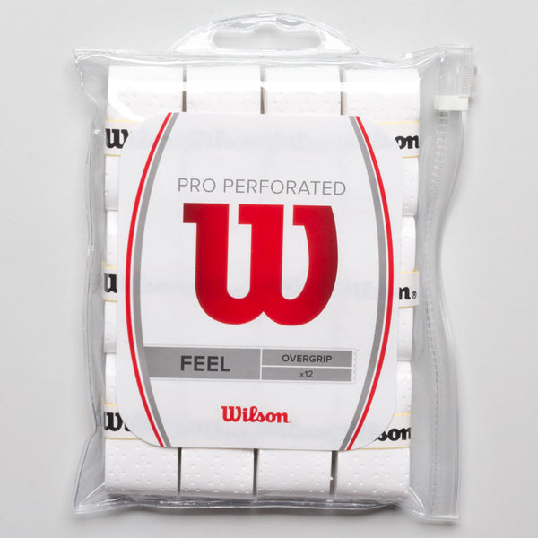 Wilson Pro Overgrip Perforated 12 Pack