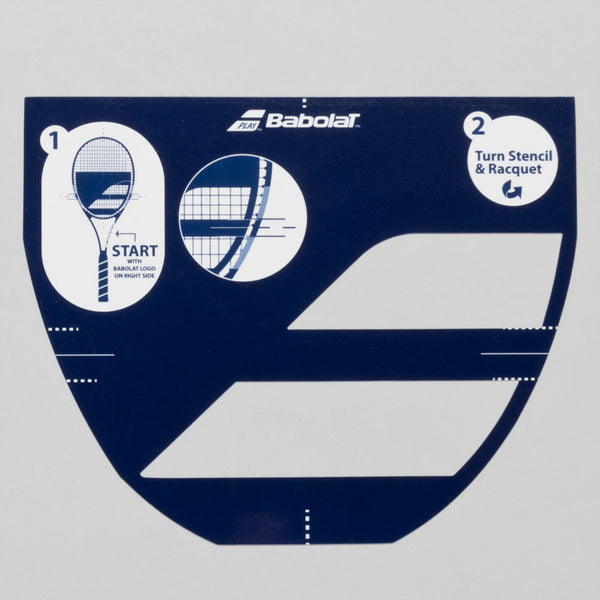 Babolat Logo Racquet Stencil