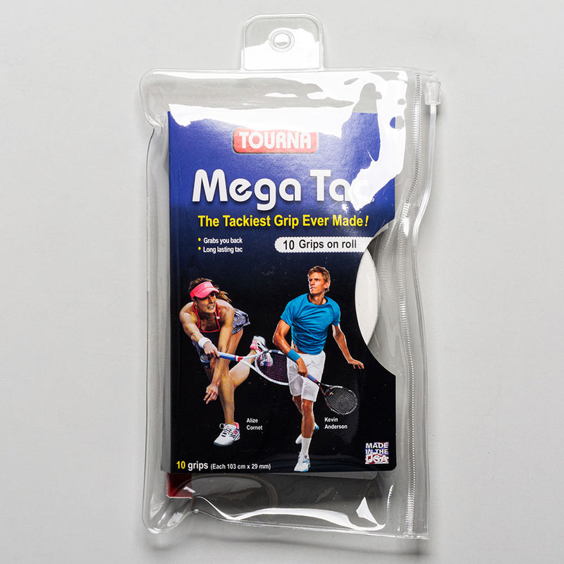 Tourna Mega Tac Overgrips 10 Pack
