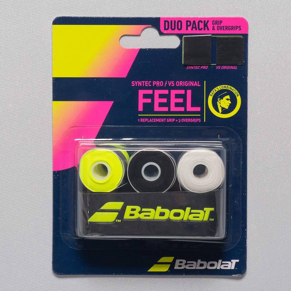 Babolat Syntec Pro + VS Original Grip Combo Pack – Holabird Sports