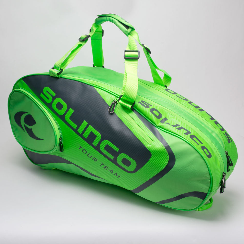 Solinco Tour 6-Pack Racquet Bag Neon Green