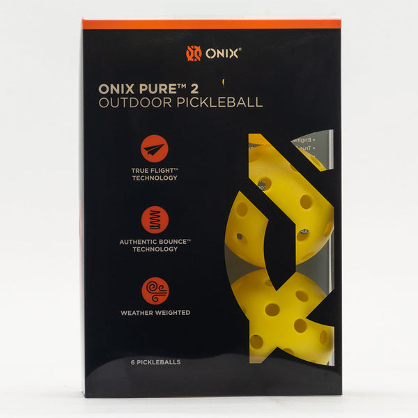 Onix Pure 2 Outside Pickleball 6 Pack