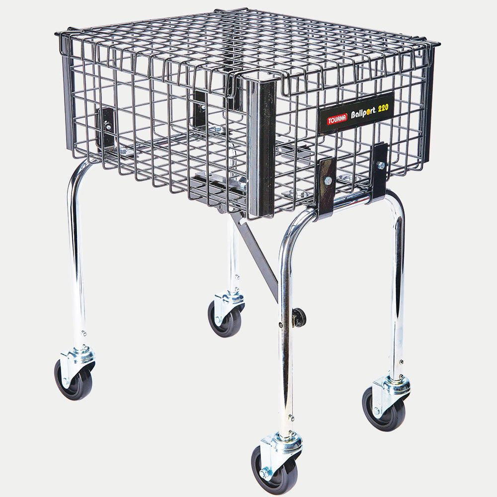 Tourna Ballport Travel Teaching Cart 220 Balls