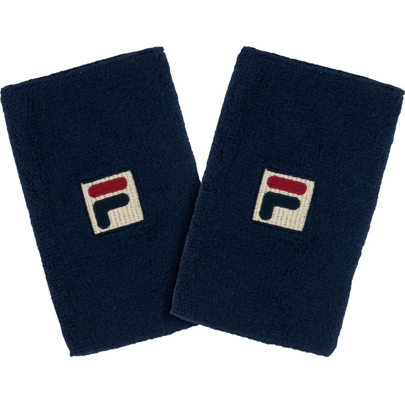 Fila Solid Double-Wide Wristbands