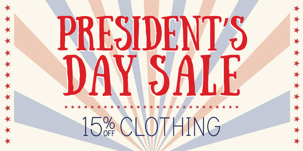 Celebrating US Presidents Who Run & Play Tennis... with a Sale!