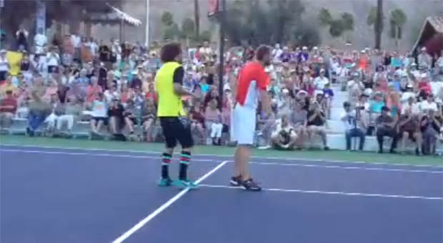 LMFAO's Redfoo is Serious about Tennis