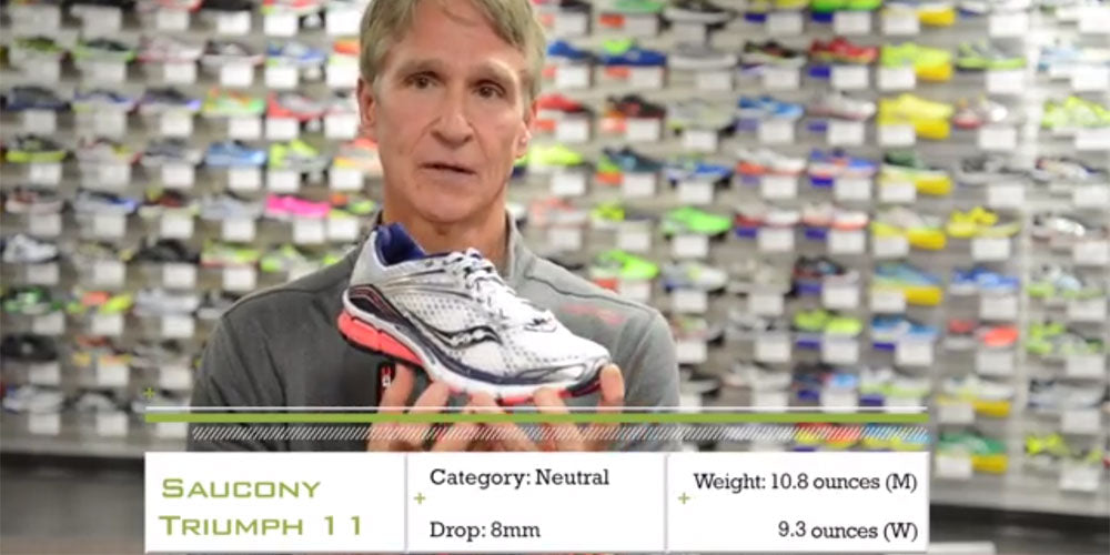 WATCH: Saucony Triumph 11 Running Shoe Preview
