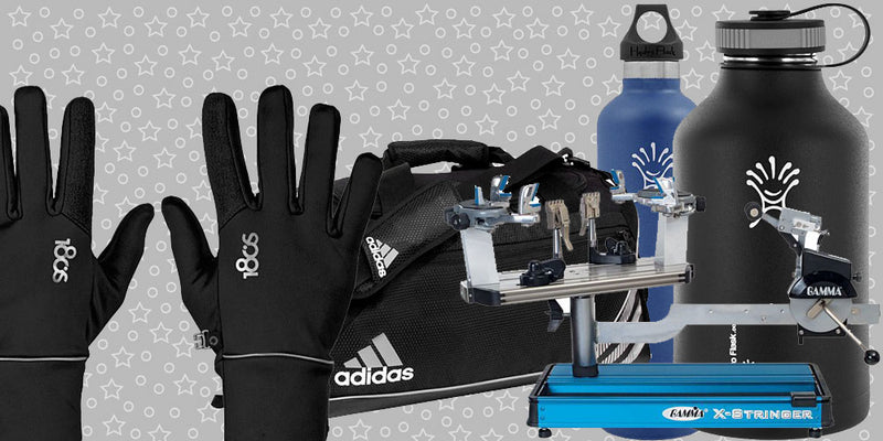 Staff Picks: adidas Duffel Bag, Gamma Stringing Machine, 180s Gloves & Hydro Flask Water Bottles