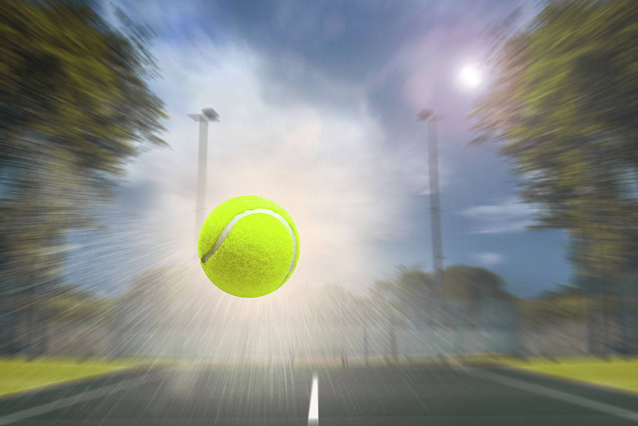 How Does Your Brain Respond to a Tennis Ball Moving over 100 MPH?