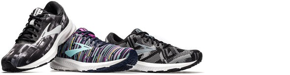 Array of Brooks Launch 6 running shoes