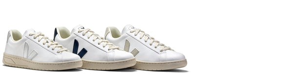 veja urca lifestyle sneakers on white background