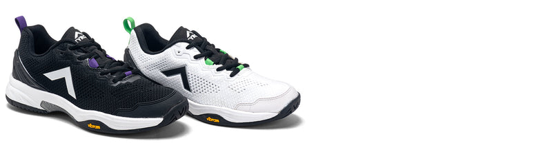 tyrol velocity v pickleball shoes on white background