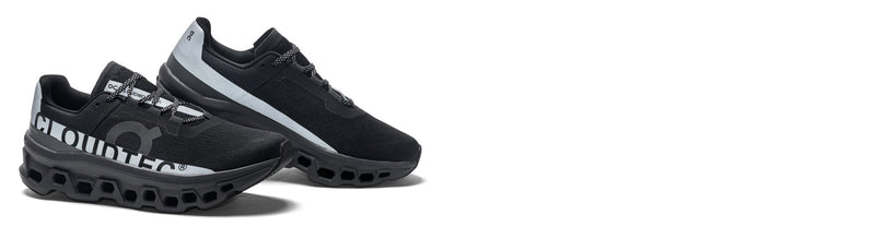 on cloud monster lumos running shoes on white background