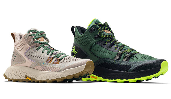 new balance hierro x mid hiking boots on white background
