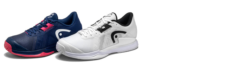 head sprint pro 3.5 tennis shoes on white background