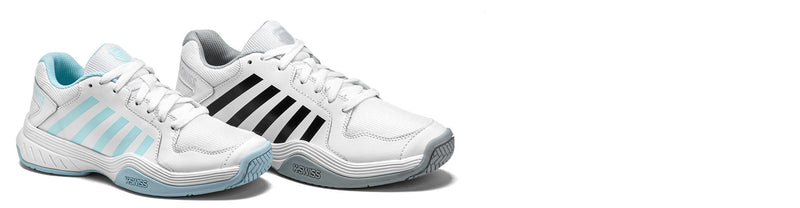 k-swiss court express pickleball shoes on white background