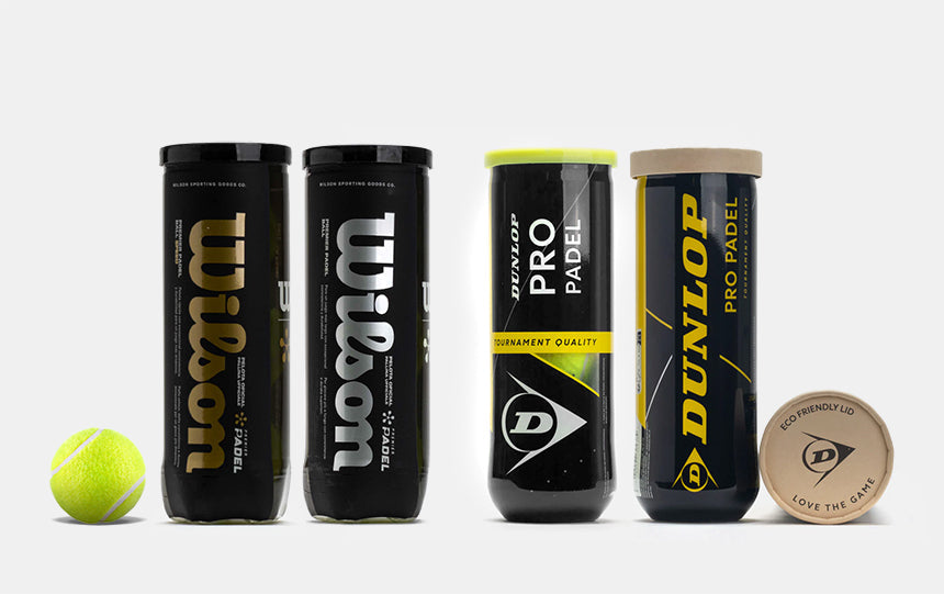 padel balls Wilson Dunlop