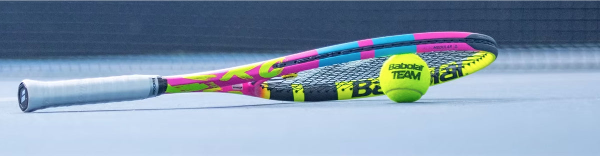 Babolat Pure Aero Rafa 6 Pack Tennis Bag - Yellow/Pink/Blue