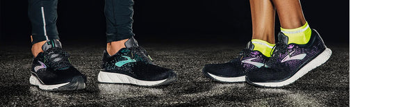 Reflective and Light-Up Running Shoes