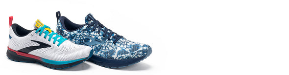 Man in Brooks Revel 5 running shoes