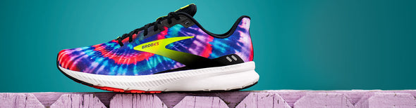 Brooks Launch 8 Tie Dye Edition