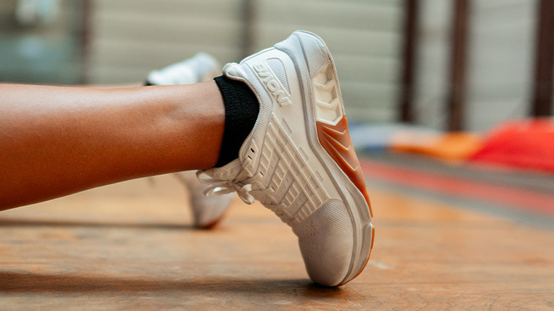 INOV8 F-Lite Max training shoes in-use image