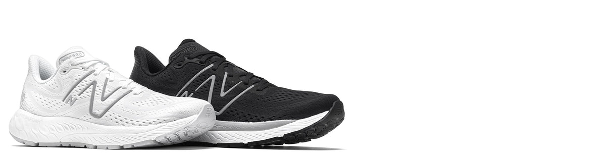 new balance fresh foam x 880 v13 running shoes on white background