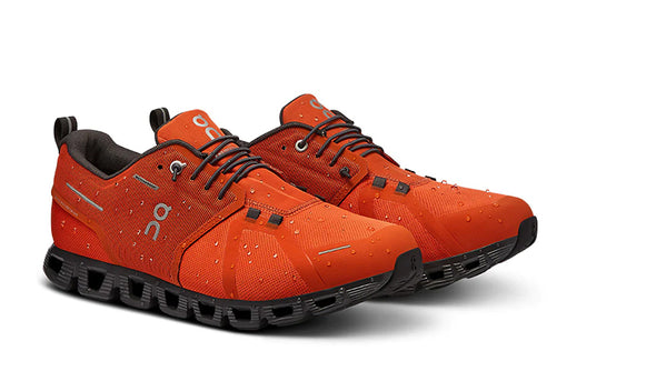 on cloud 5 running shoes on white background
