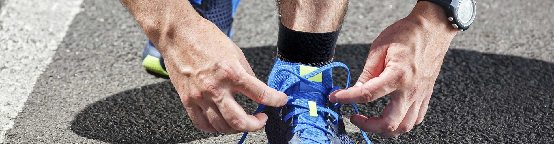 Man in OS1st ankle sleeves