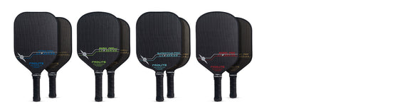 All 4 models and 8 colors of the Prolite LX Series pickleball paddles displayed on a clean white background.