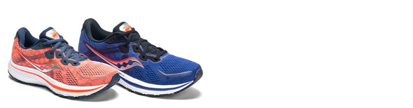saucony omni 20 running shoes on white background
