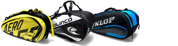 wilson dunlop and head tennis bags