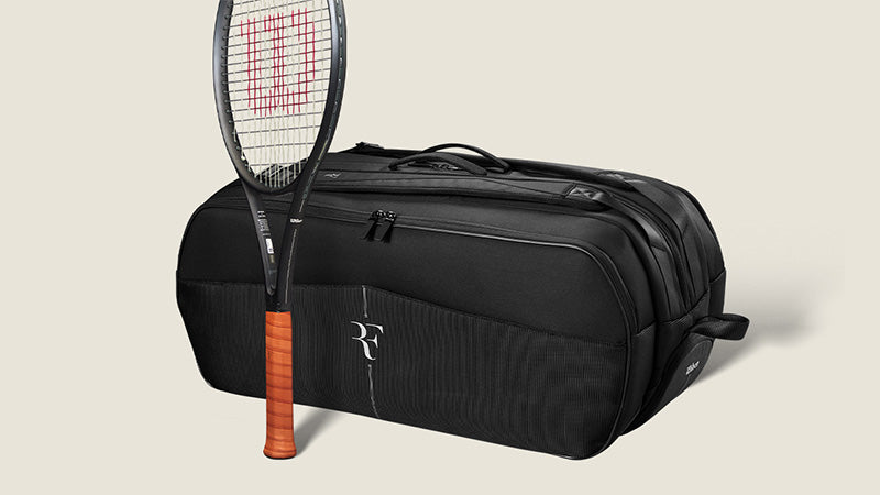 Wilson RF tennis racquet and bag