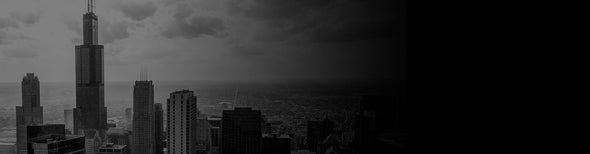 Dark city skyline