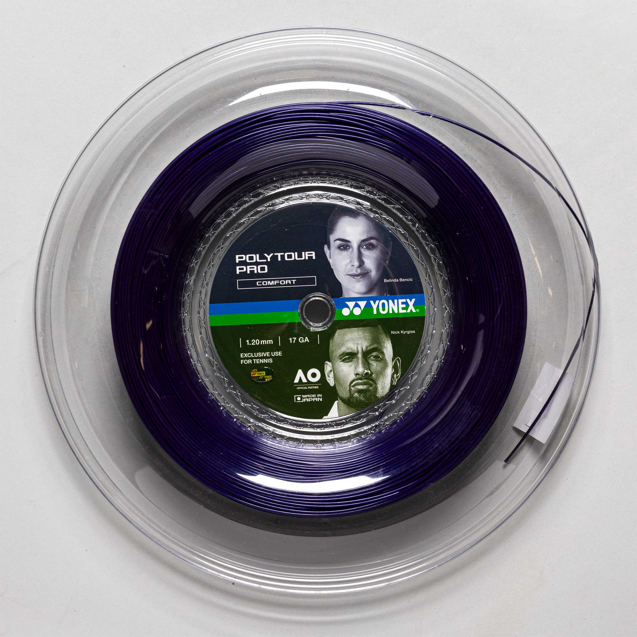 Yonex POLYTOUR Pro 17 1.20 656' Reel – Holabird Sports