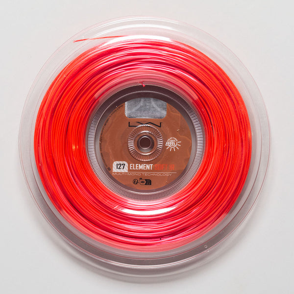 Luxilon Element IR Soft 127 660' Red Reel