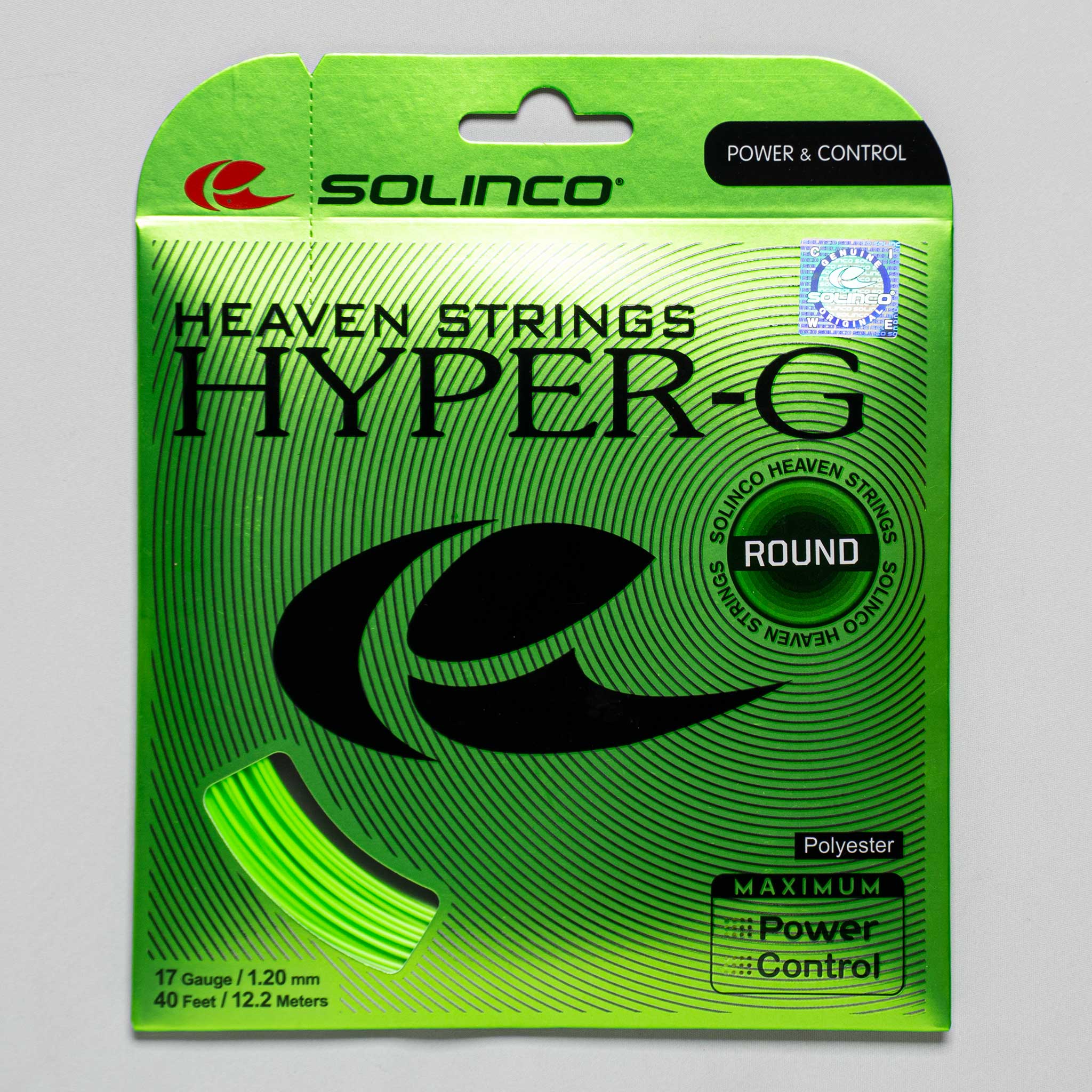 Solinco Hyper-G Round 17 1.20 – Holabird Sports