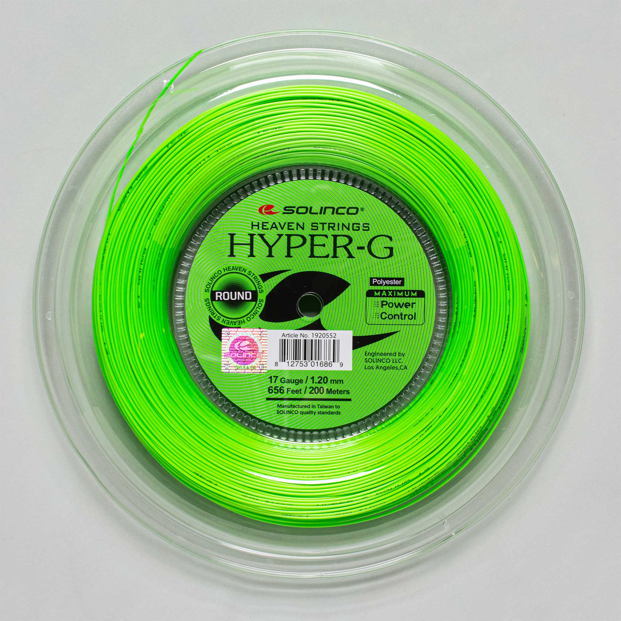 Solinco Hyper-G Round 17 1.20 660' Reel