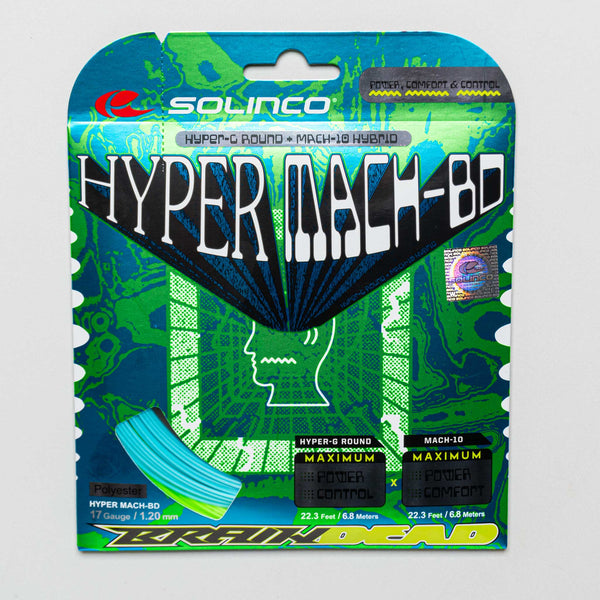 Solinco Hyper-G Round 17 + Mach-G 17 Hybrid