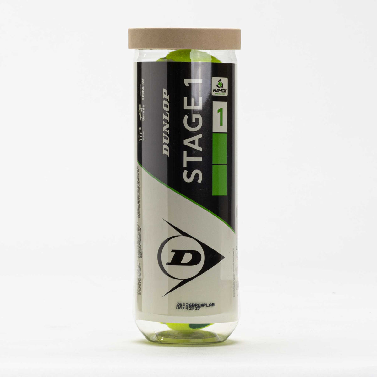 Dunlop Stage 1 Green Training Ball 24 Cans
