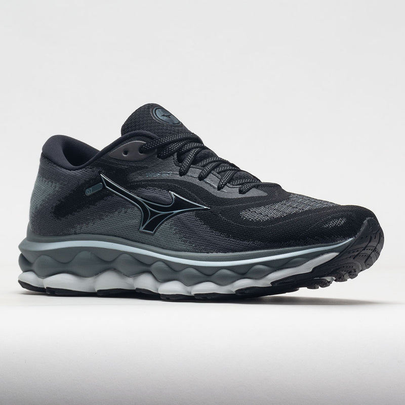 Mizuno Wave Sky 7 Men's Black/Glacial Ridge – Holabird Sports