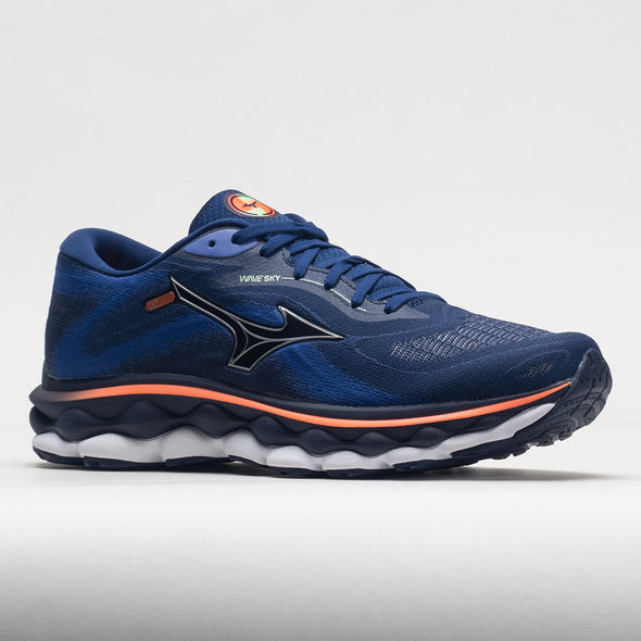 Mizuno Wave Sky 7 Men's Blue Depths/Silver