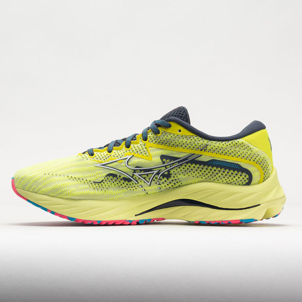 Mizuno Wave Rider 27 Mesh Men's Luminous/White