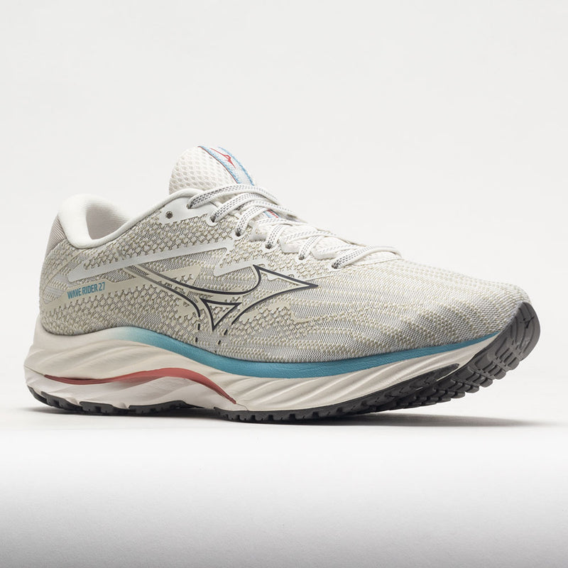 Mizuno Wave Rider 27 Mesh Men s Snow White Granite Grey