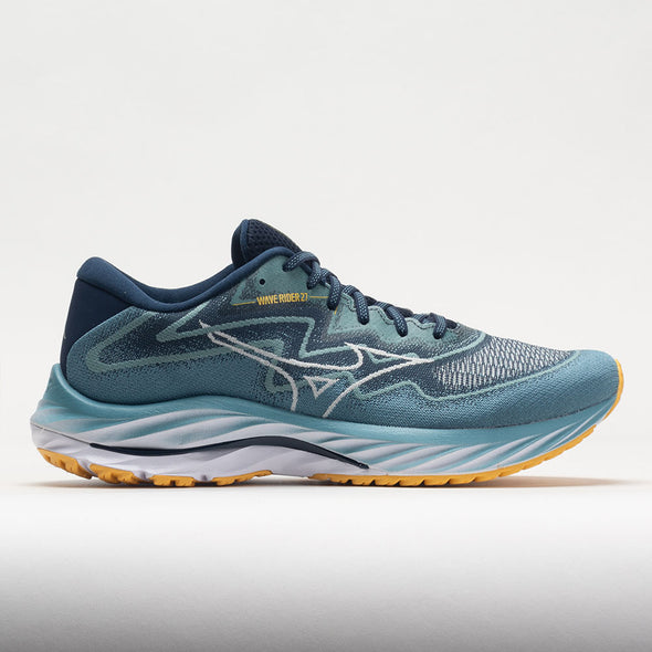 Mizuno Wave Rider 27 Men's Adriatic Blue/Snow White
