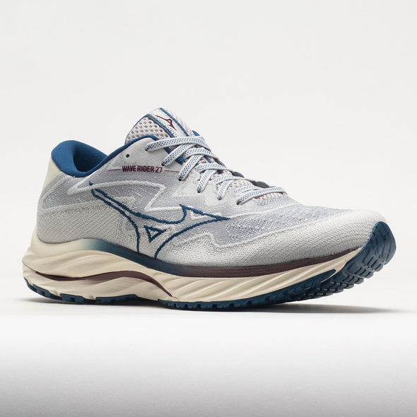 Mizuno Wave Rider 27 Men's Papyrus/Blue Opal