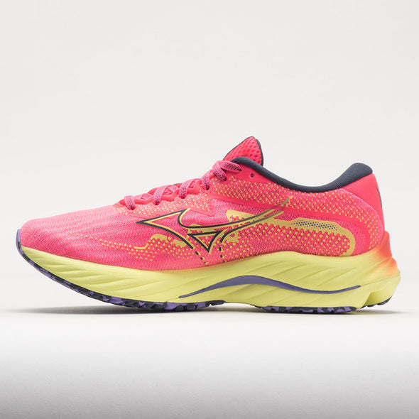 Mizuno Wave Rider 27 Mesh Women's High-Vis Pink/Ombre Blue
