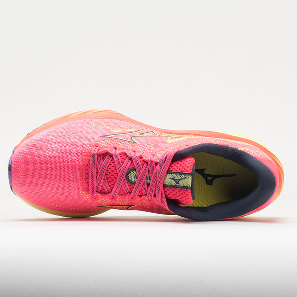 Mizuno Wave Rider 27 Mesh Women's High-Vis Pink/Ombre Blue